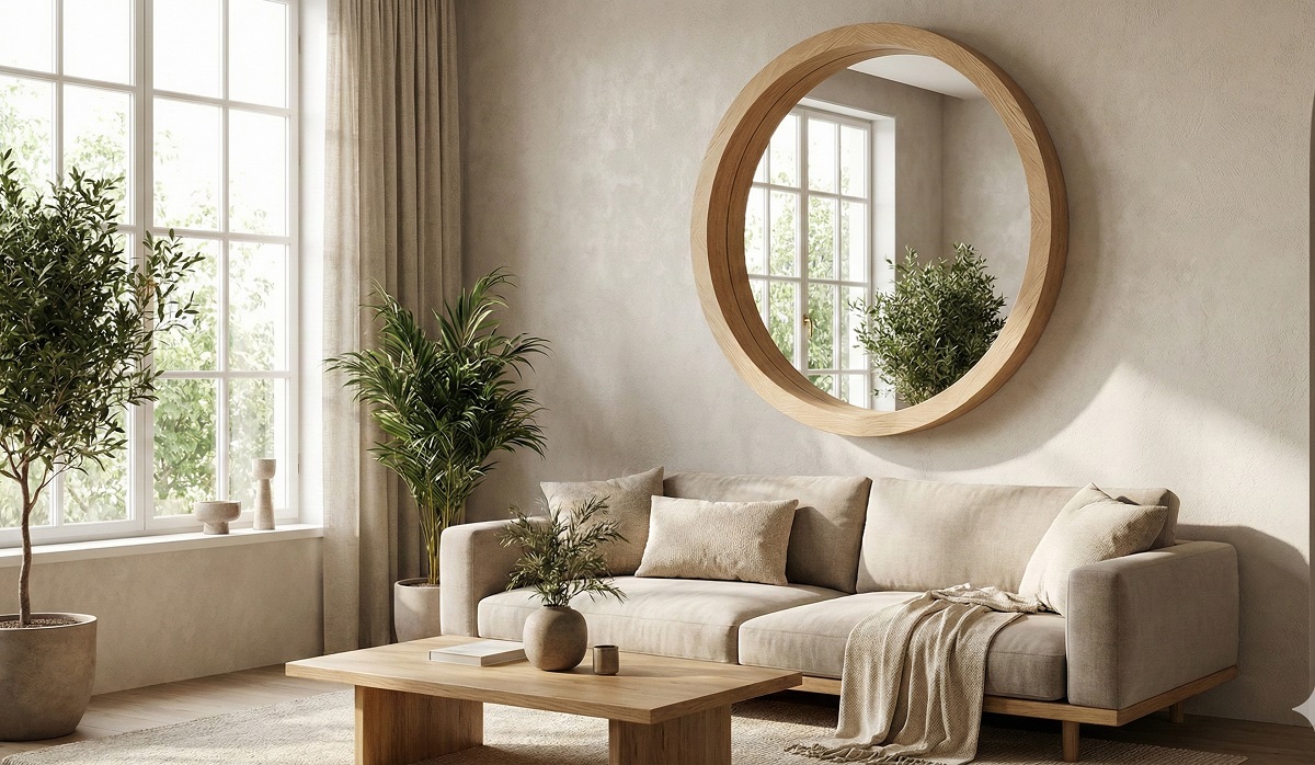 Lustra drewniane jako naturalny akcent dekoracyjny w nowoczesnych salonach
